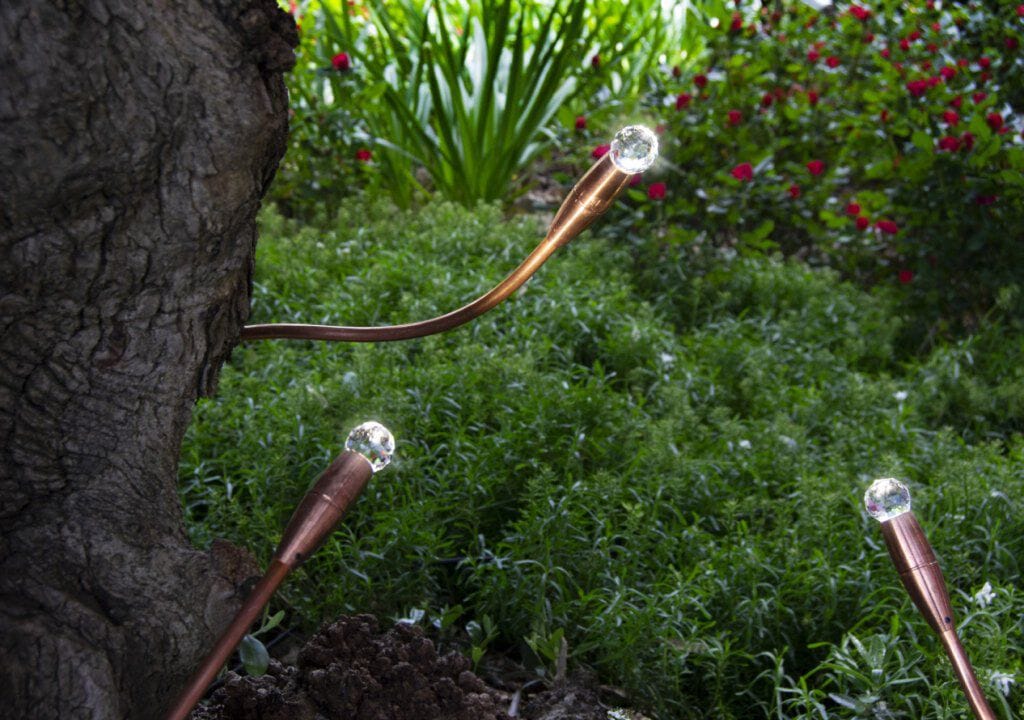 Медный регулируемый светодиодный напольный торшер EGOLUCE Тинкер Белл ARCH-00007038 - Вид №2