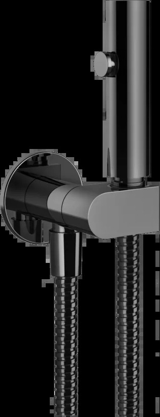 Запорное устройство 45124 706 Gessi Inverso ЧЕРНЫЙ МЕТАЛЛ PVD