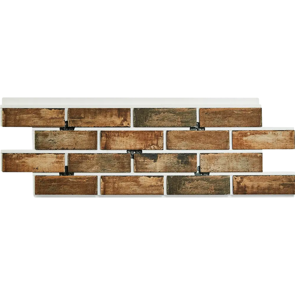 Термопанель рядовая Мосстрой-31 Brick Stone палевый 118x41x5 см STLM-2016851