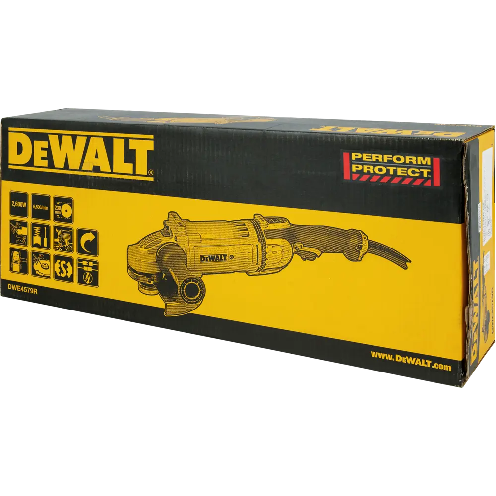УШМ (болгарка) DeWalt DWE4597, 2600 Вт, 180 мм 81976533 STLM-2187469  - Вид №5