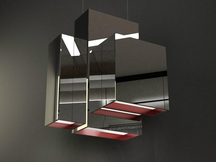 Quasar Подвесной металлический светодиодный светильник прямого света sun-id-1354979 - Вид №1