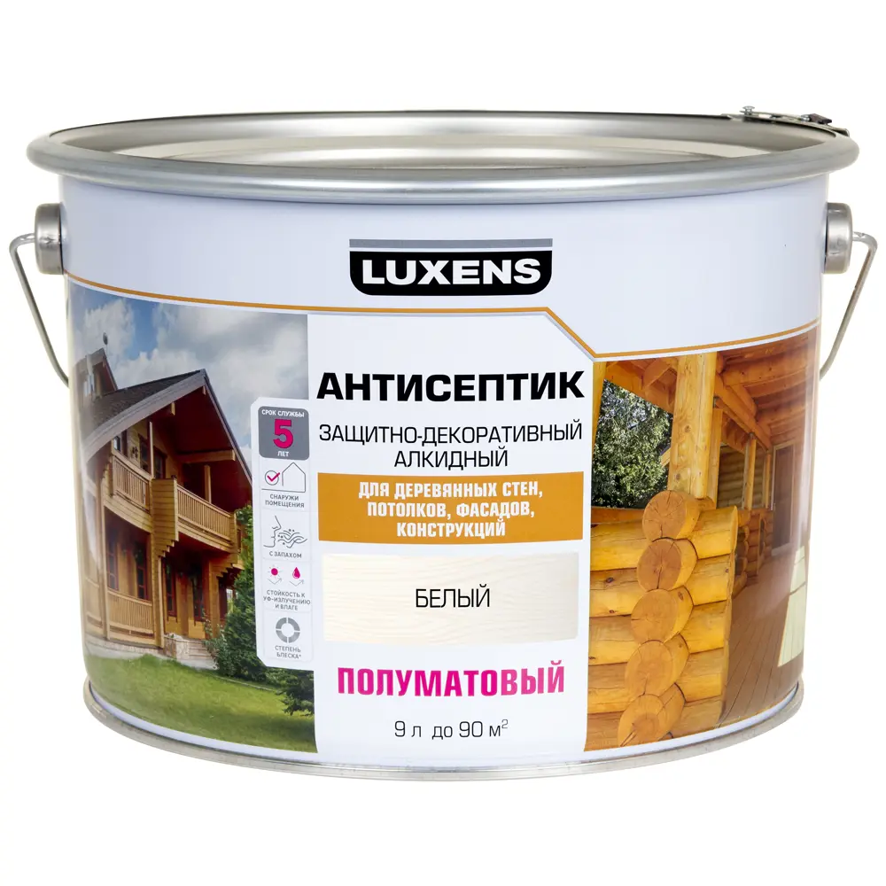 Антисептик LUXENS для защиты деревянных фасадов и конструкций 89345684 STLM-1381949 - Вид №1