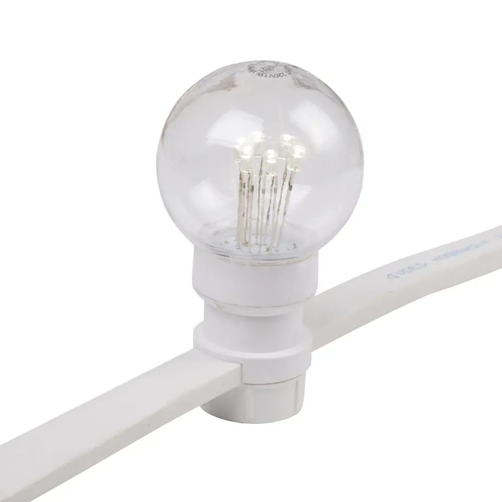 Гирлянда белт-лайт из лампочек Neon-Night Belt Light 10 м 30 ламп цвет белый 86263769 STLM-2156070 Santreyd  - Вид №2