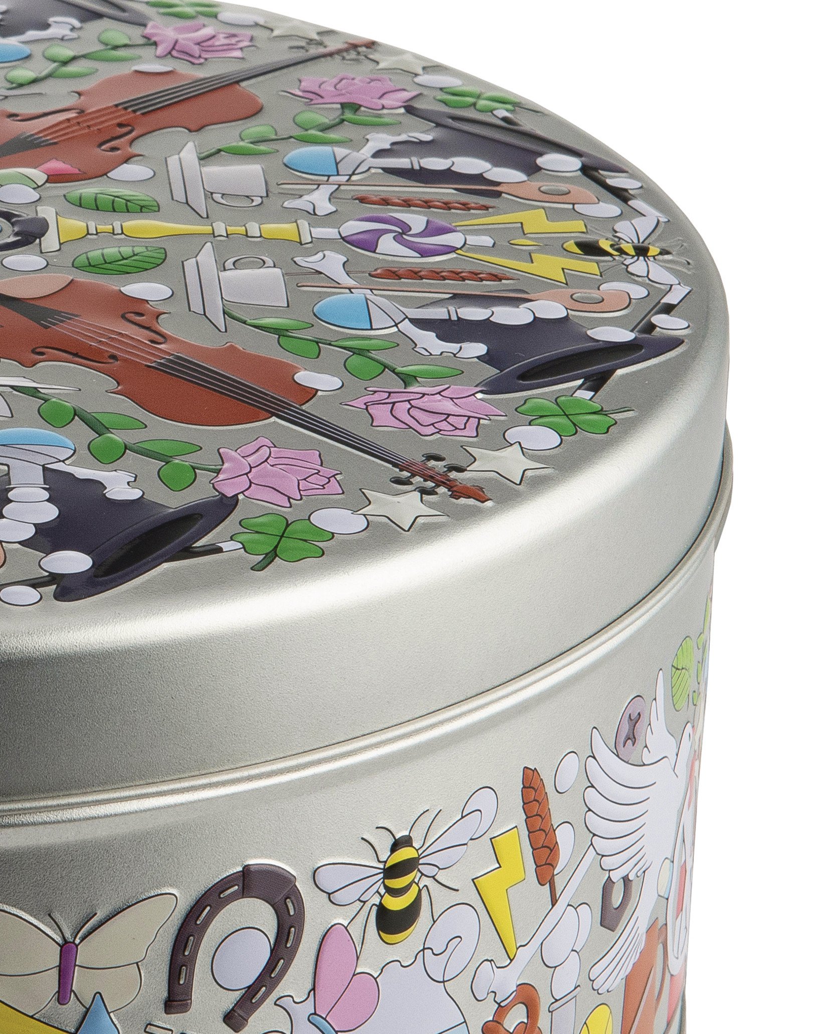 Набор из 2 ящиков для хранения жести Alessi Garybaldi SJ03 - Вид №1