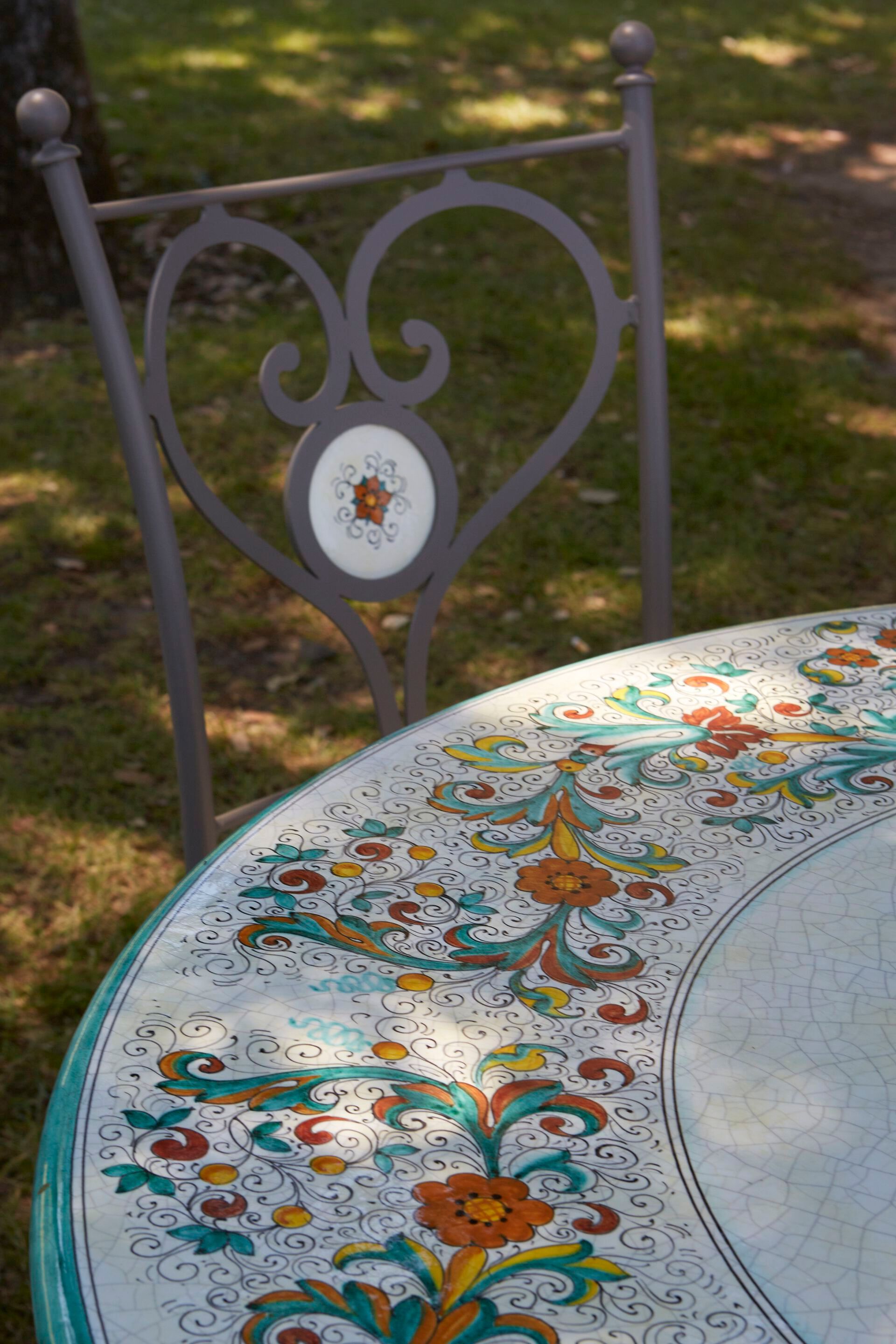 Штабелируемый садовый стул из нержавеющей стали DOMIZIANI классический ARCH-00048656 - Вид №1