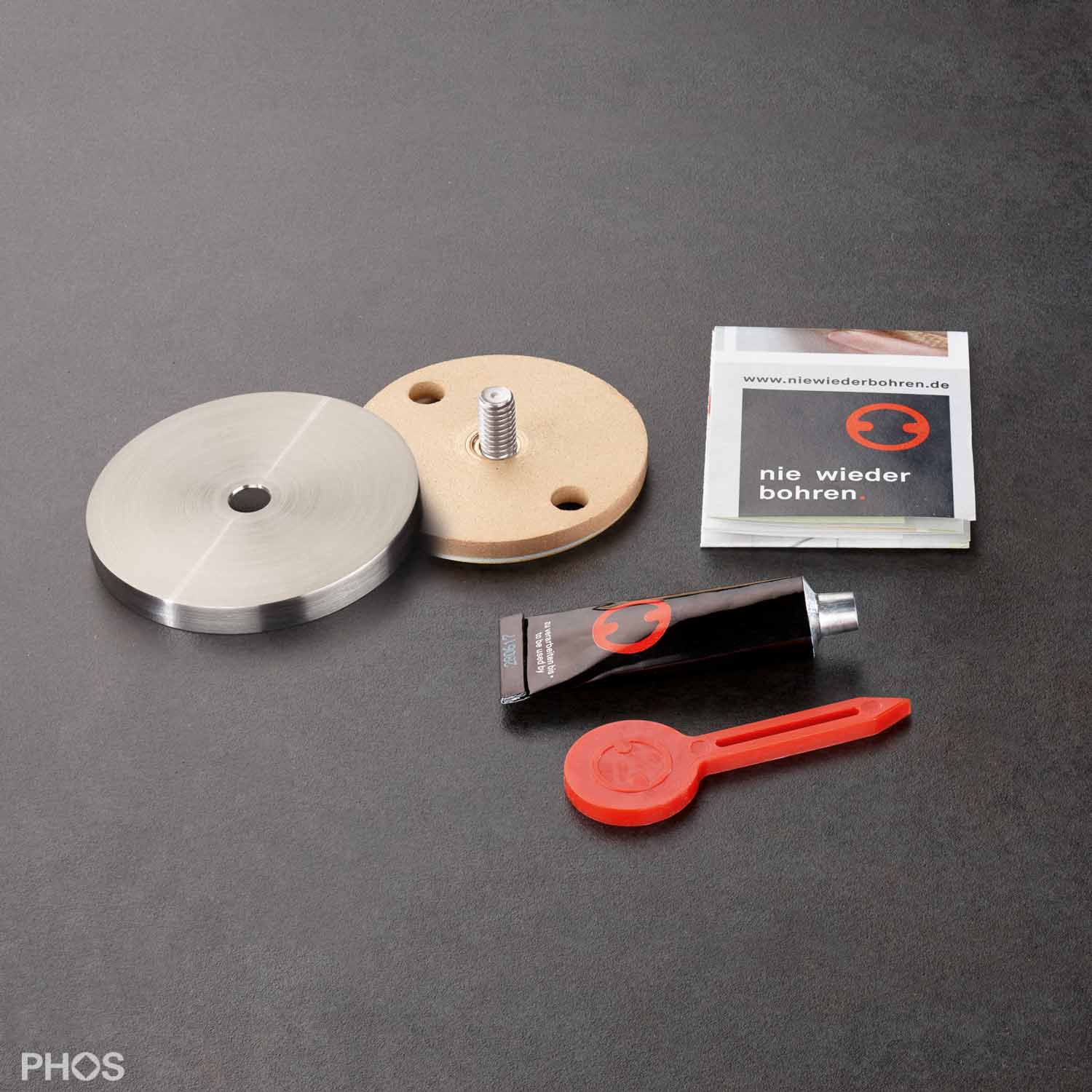 RNB45-6 Tesa® power.kit (ранее никогда не применявшийся клей для сверления), ø45 мм PHOS 