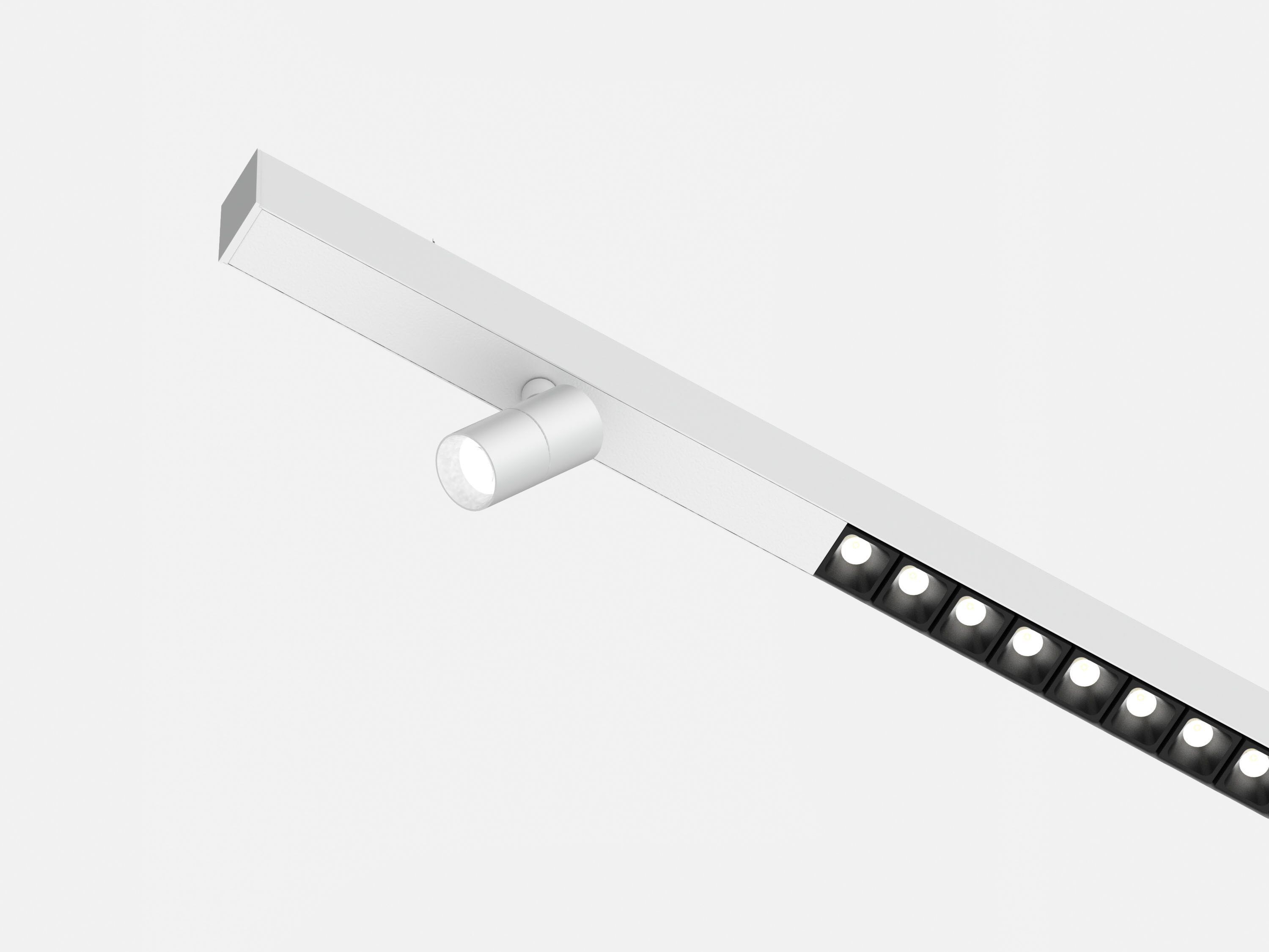 Экструдированный алюминиевый светодиодный потолочный светильник Lucifero's Minifile Mix ARCH-00112700 - Вид №5