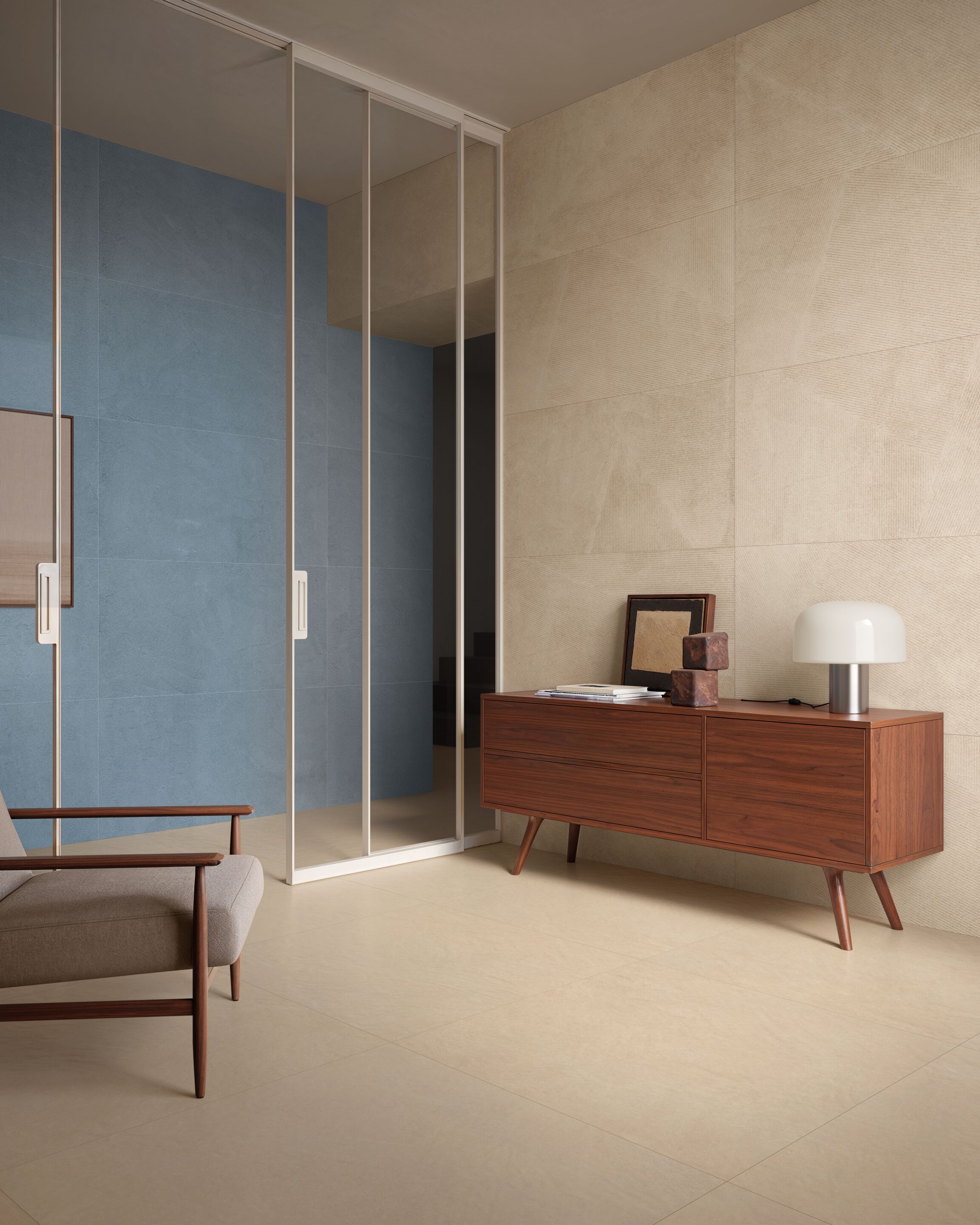 Пол / облицовка керамогранита с эффектом камня CERAMICA SANT'AGOSTINO Iro ARCH-00119735 - Вид №6