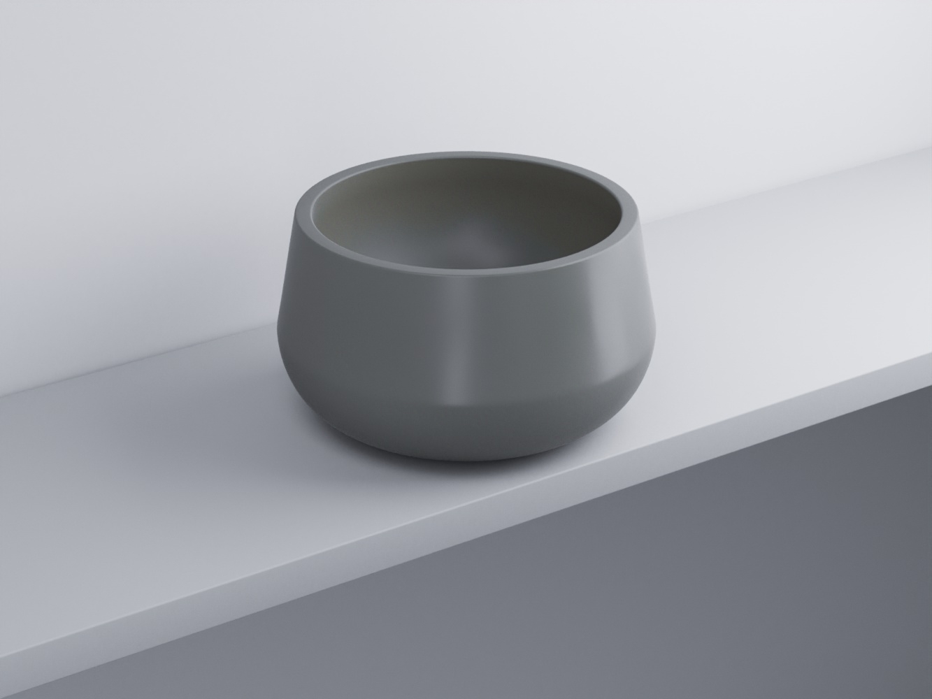 BATA-CM Накладная чаша Tina h26 cielo Le Bacinelle Ceramica Cielo