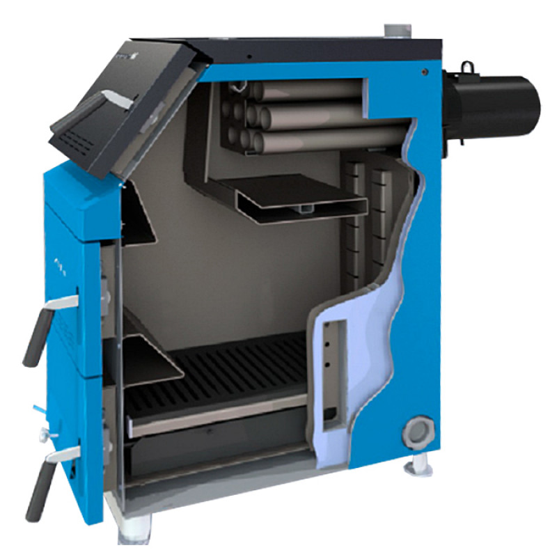 Твердотопливный котел ZOTA Тополь 80 М ТОПОЛЬ-М ТОПОЛЬ80М - Вид №3