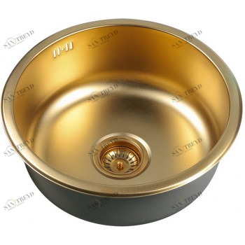 Zorg SZR-450 бронза Мойка кухонная круглая Zorg 