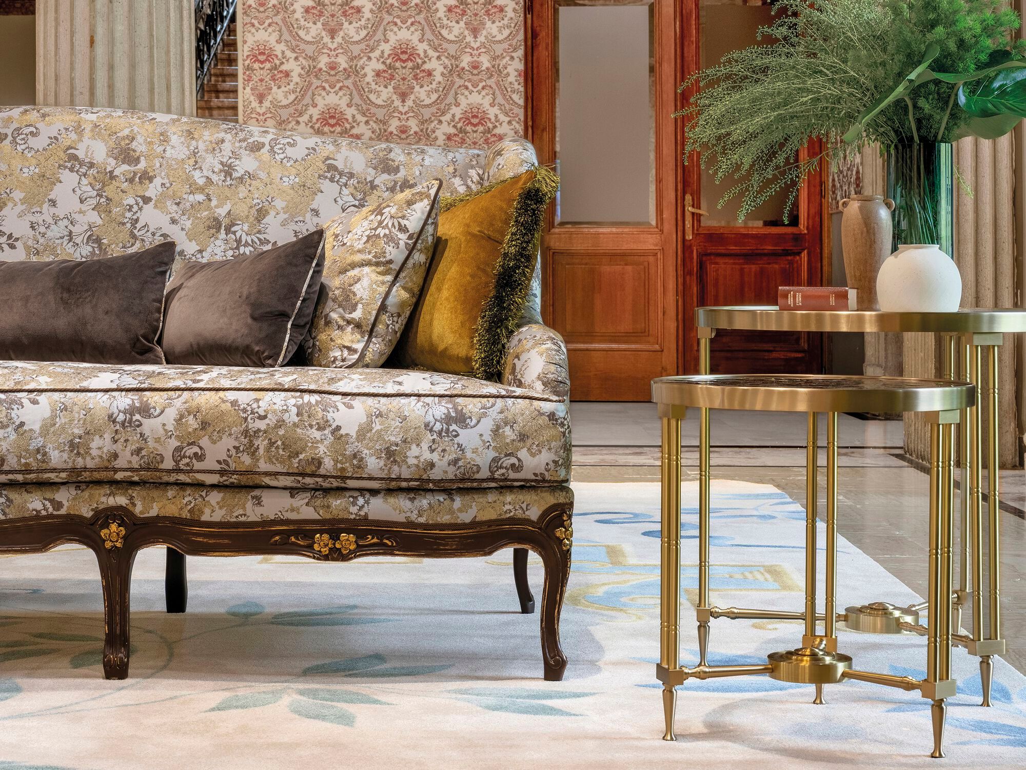 3-местный тканевый диван Bellotti Ezio Charming ARCH-00001715 - Вид №2