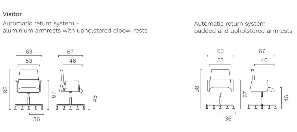 Кожаный поворотный стул для конференций FREZZA Max ARCH-00062817 - Вид №2