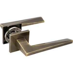 Дверная ручка Armadillo Mori USS без запирания ЦАМ гальваническое покрытие цвет античная бронза