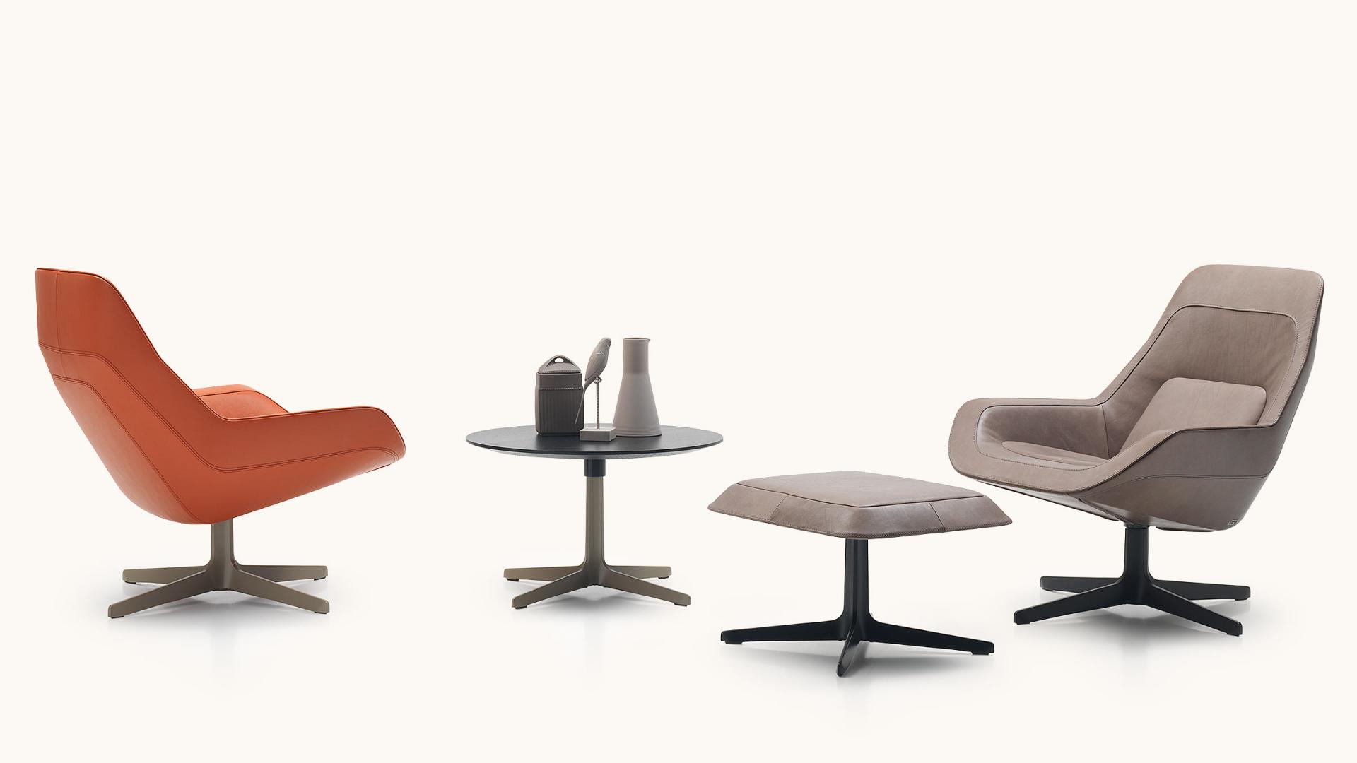 Кожаное кресло с высокой спинкой de Sede DS-144 ARCH-00052630 - Вид №5