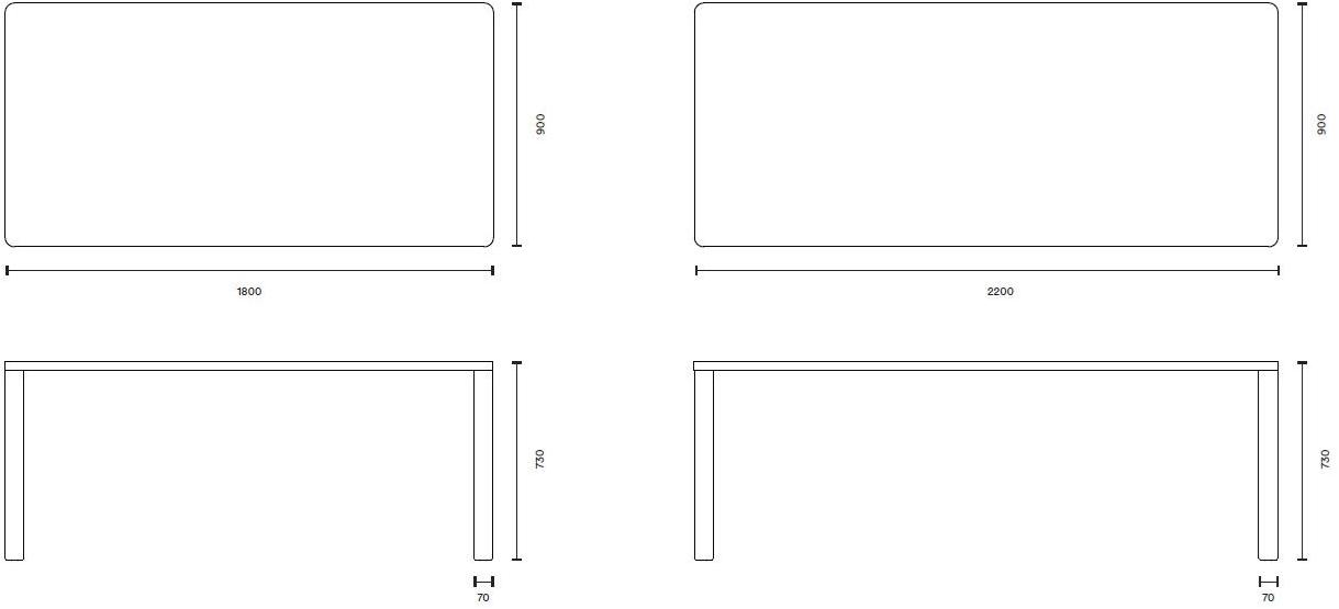 Hem Прямоугольный обеденный стол sun-id-1468037 - Вид №9