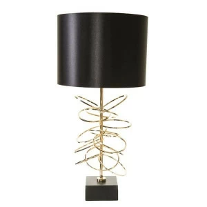 Лампа настольная ТORNADO MI0021 UNICO ИНТЕРЬЕРНЫЕ 255306 Золото;черный
