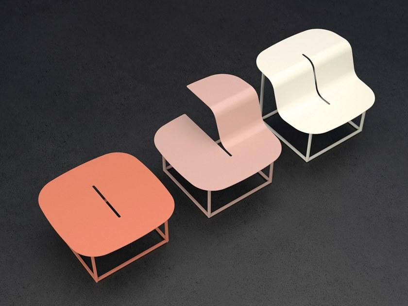 mmcité1 Сиденье для улицы из оцинкованной стали sun-id-1435153 - Вид №5