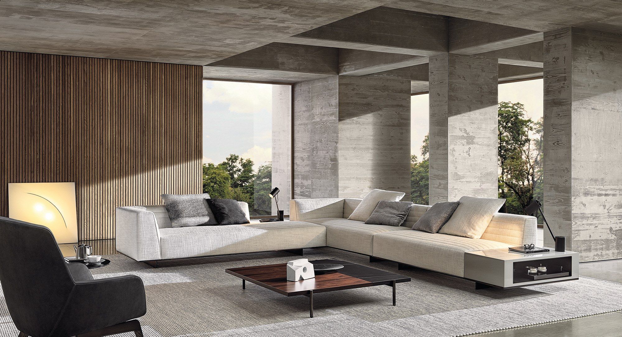 Ткань диван Minotti Роджер ARCH-00025945 - Вид №4