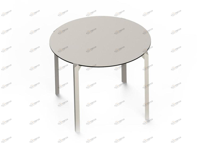 VONDOM Круглый садовый стол из полиамида Quartz sun-id-1479570