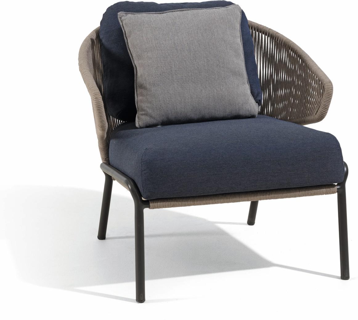 MNST315 1 мест. кресло лава бронза Manutti Radius