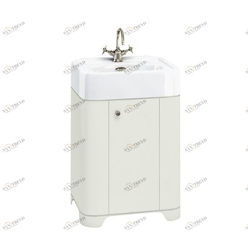 Раковина 600мм с тумбой, цвет песочный Arcade Burlington ARC600 1TH, ARC9C