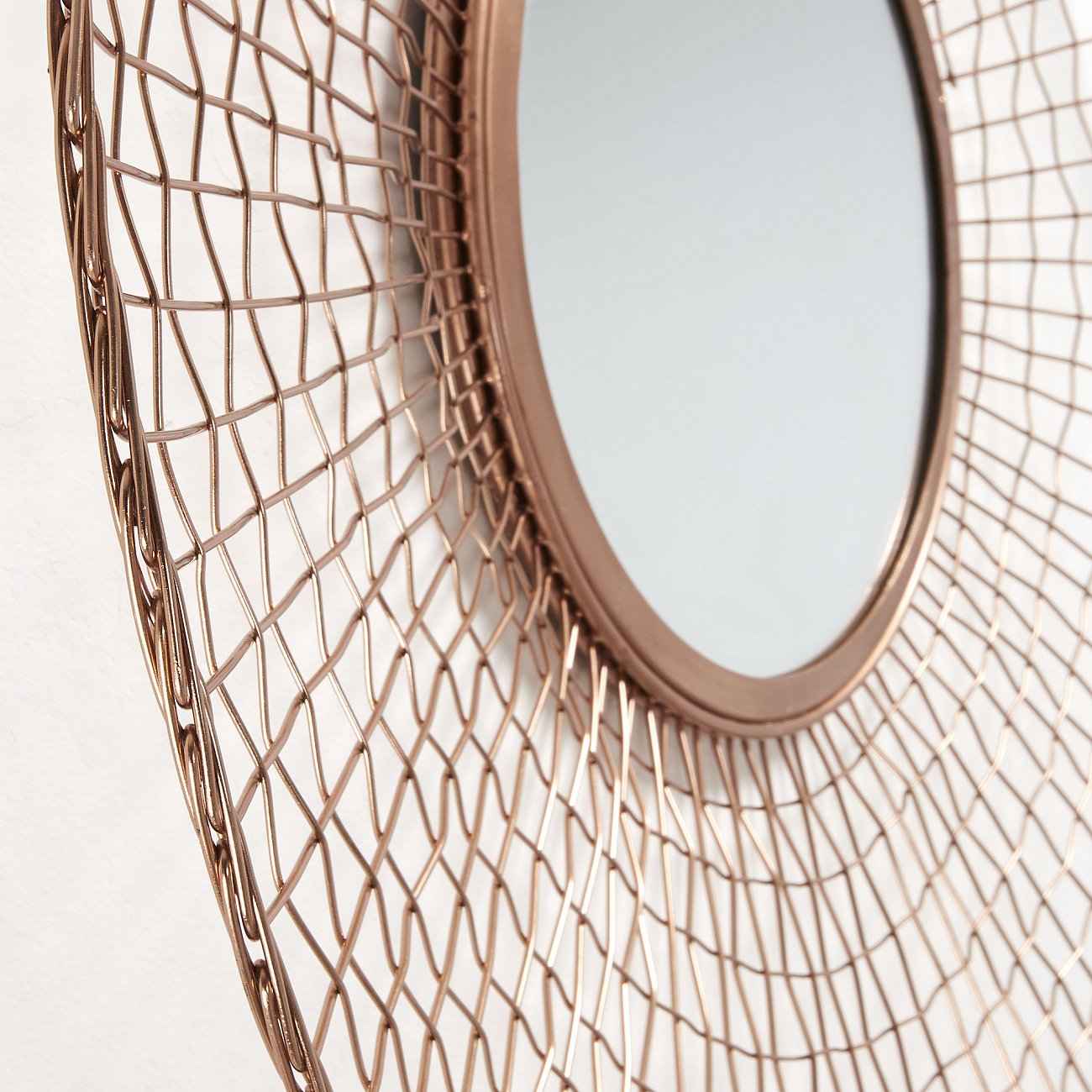 Зеркало круглое медное Perm от La Forma LA FORMA PERM 342834 Медный  - Вид №2