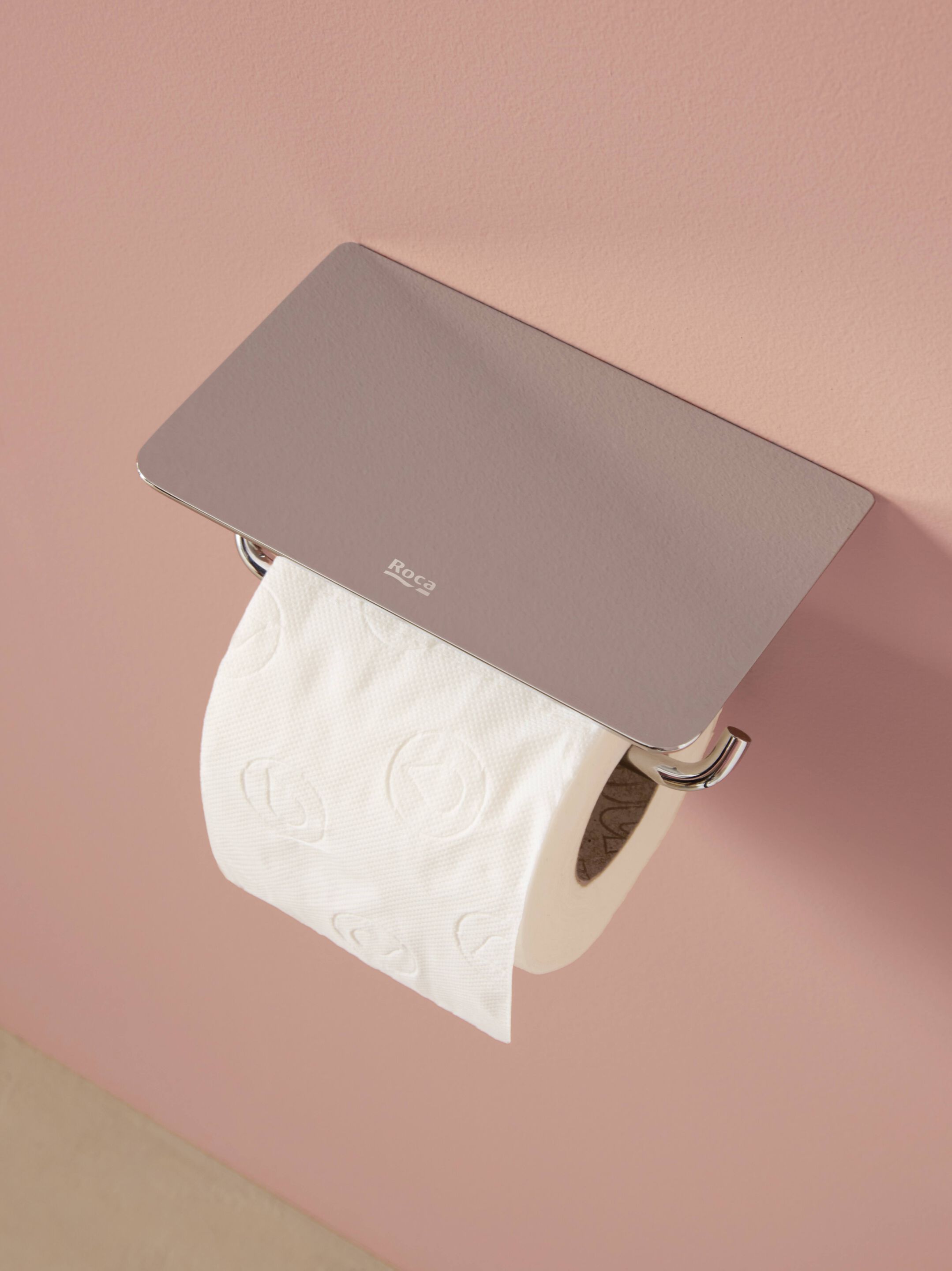 Металлический держатель рулона с полкой Roca Виктория ARCH-00017193 - Вид №2