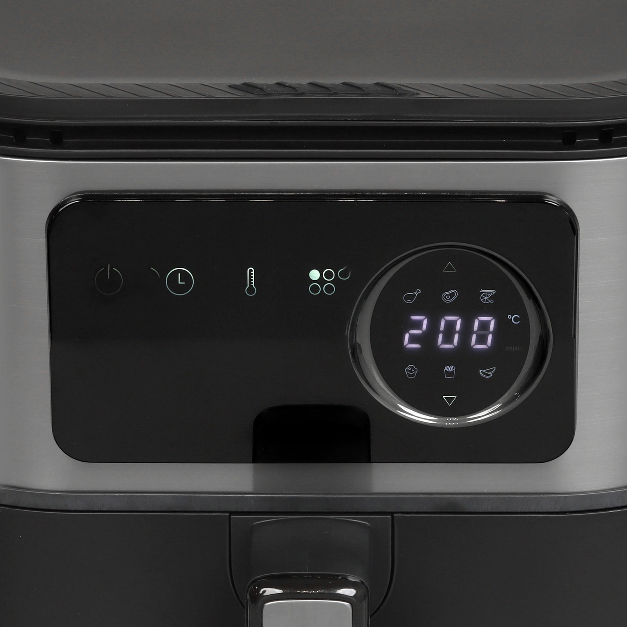 9252865 Аэрогриль DEXP FlipFry DAF-2006 серый STDN-0078264 - Вид №4