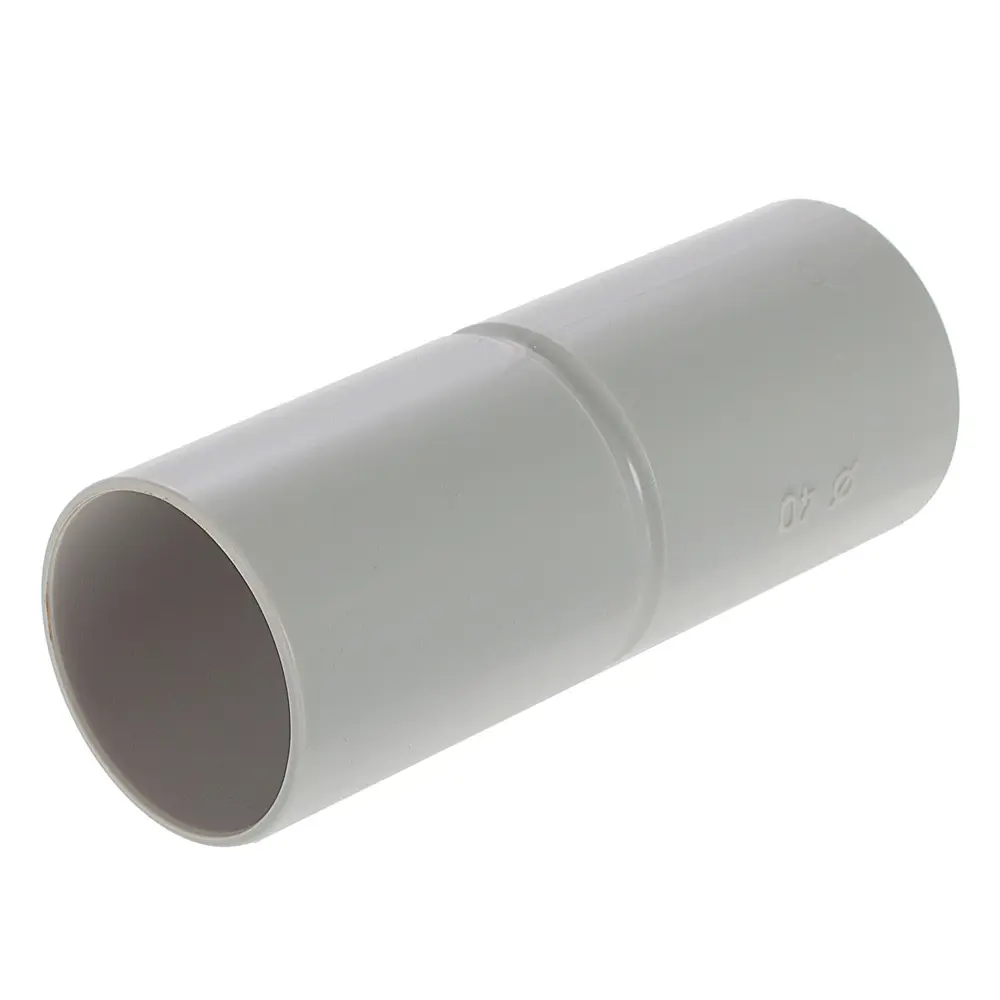 Соединительная муфта ЭКОПЛАСТ D40 мм для трубных систем 10058222 STLM-0000120