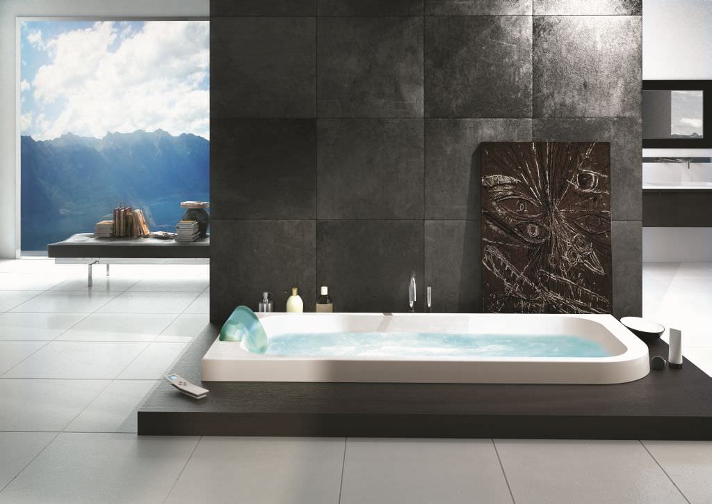 Ванна с гидромассажем "HYDRO BASE" Aquasoul Lounge встроенная 9443-563 Dx Jacuzzi 9443563DX - Вид №2