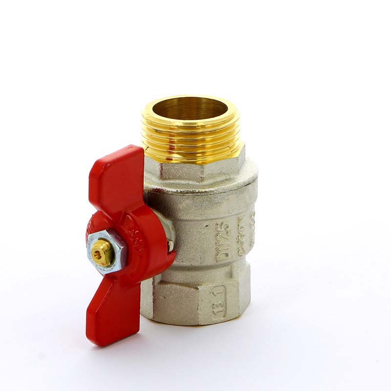 Кран шаровой НВ SCIROCCO бабочка TIEMME 1" 2310007 - Вид №2