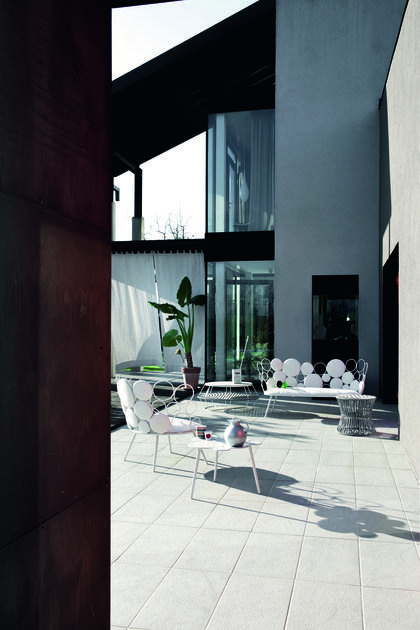 Saba Italia Садовый стол из железа Grace sun-id-1430249 - Вид №1