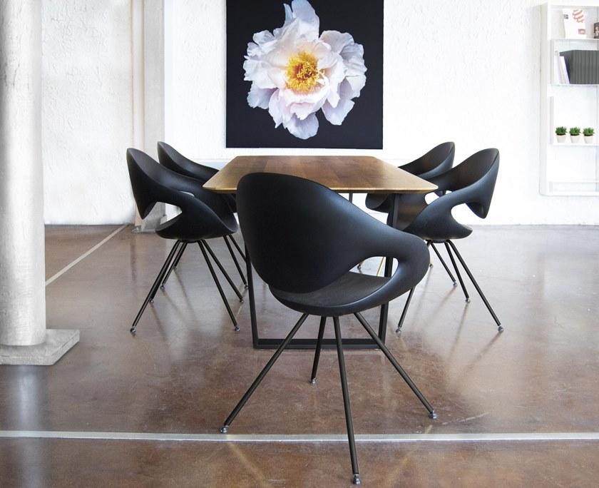 Tonon Стул из пеноматериала с металлическими салазками Moon 908.91 - Вид №6