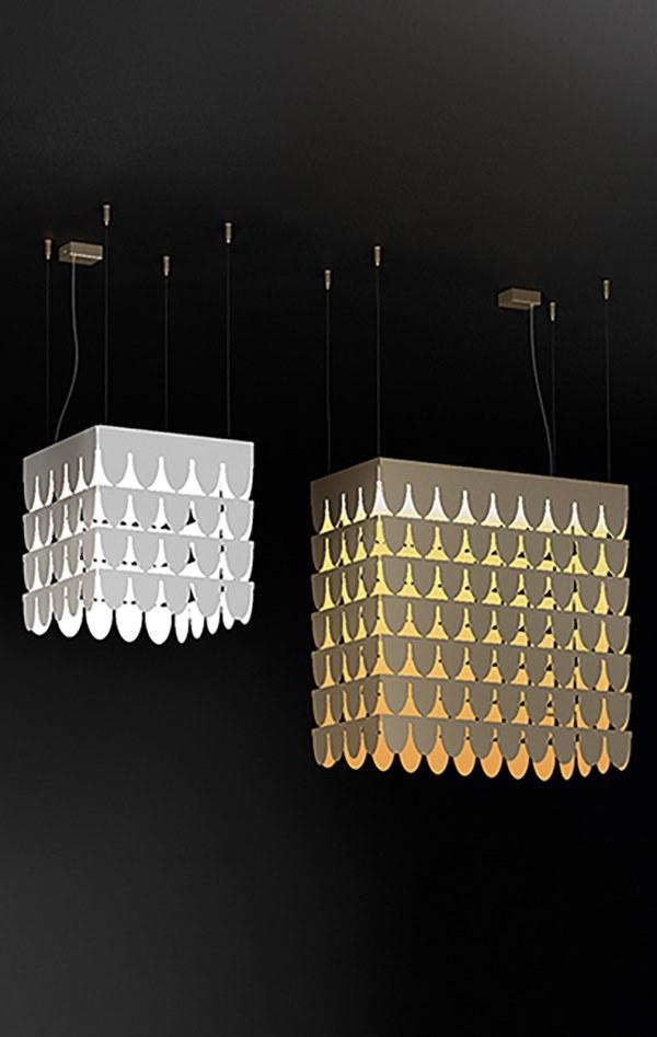 Светодиодный подвесной светильник из алюминия Oxen pendant lamp 7004a1/-a2/-a3/-a4 Santreyd - Вид №1