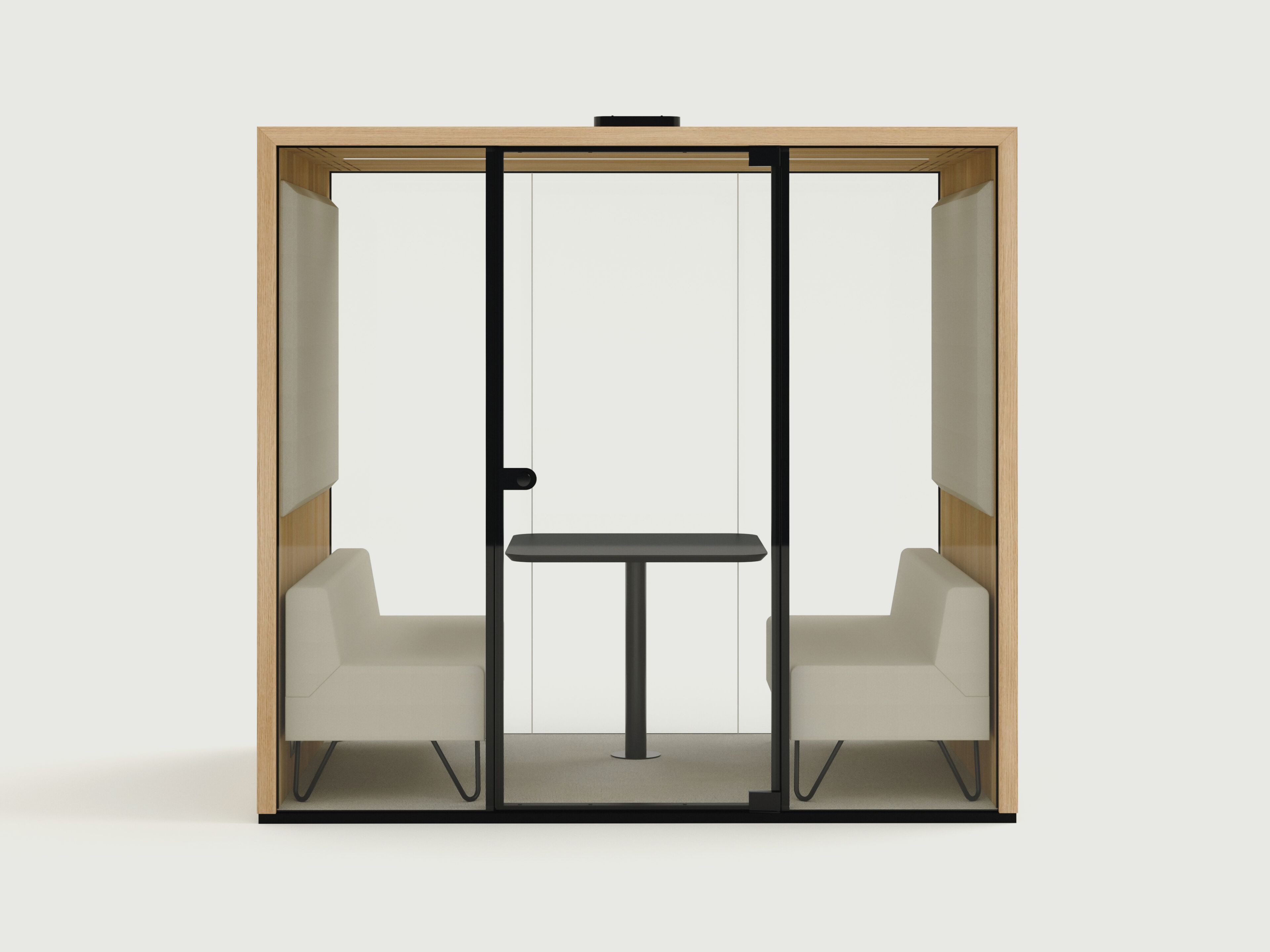 Многосторонняя акустическая офисная кабина со встроенным освещением Taiga Concept Lohko Box ARCH-00048147
