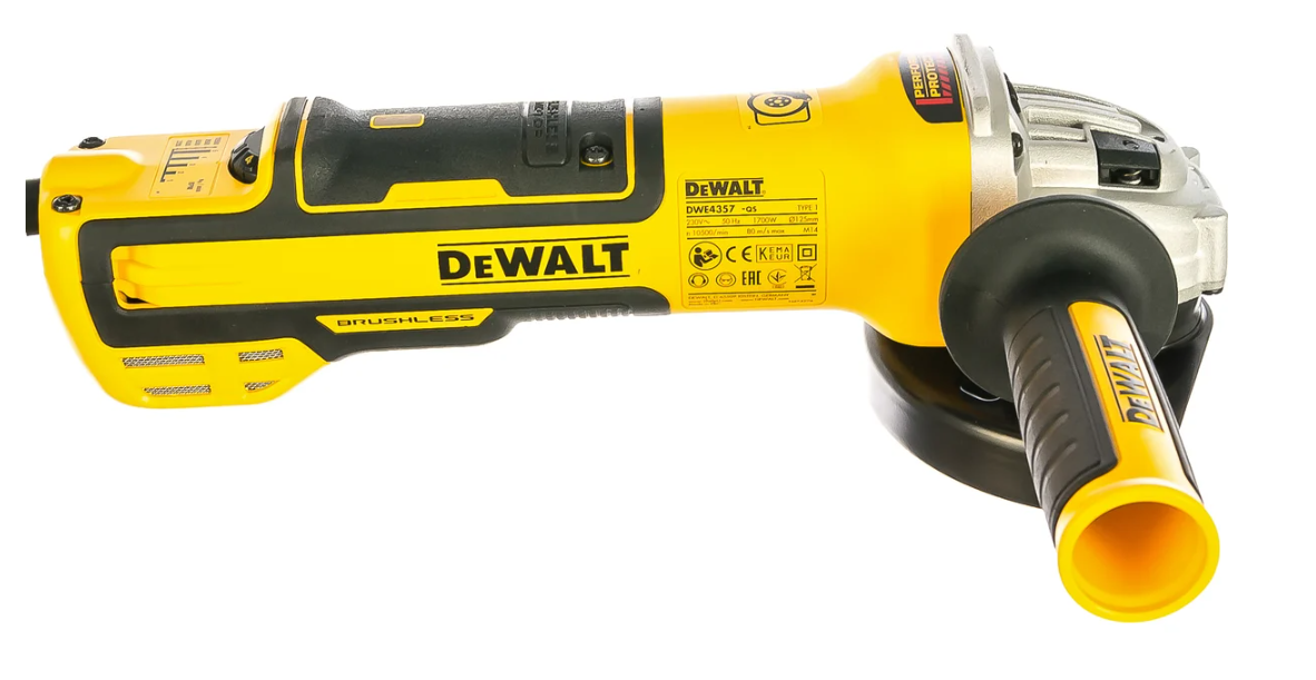 Углошлифовальная машина (УШМ) DeWalt DWE4357 5455468 STDN-0035463 - Вид №2