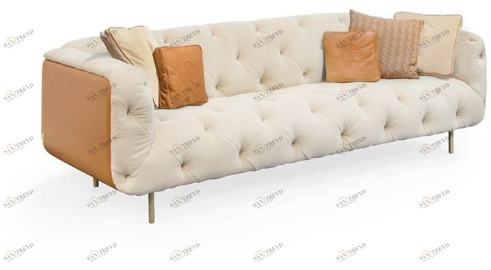 Formitalia Стеганый 3-х местный диван из альпаки Overseas sun-id-1369690
