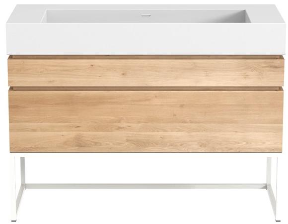 Ethnicraft Мебель для умывальника из дуба с ящиками Oak layers 58010/58013 - Вид №1