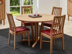 Dyrlund Круглый обеденный стол из дерева