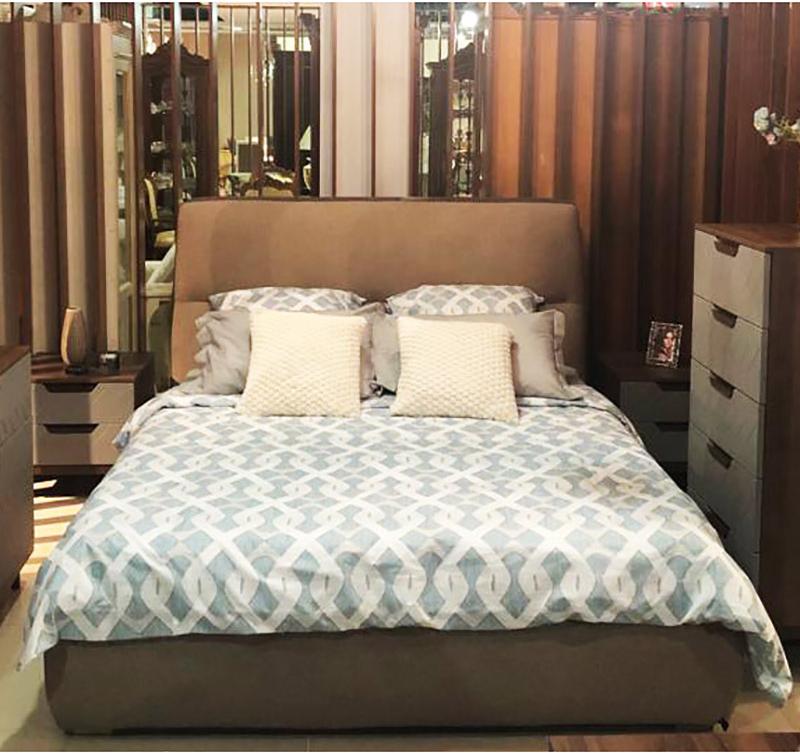 1461 Кровать с ортопедическим основанием 1.8 Сканди Жемчужно-белый R-HOME 40172727h_Жемчуг - Вид №5