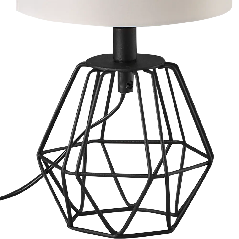 Настольная лампа Eglo «Carlton2» 1xE14x60 Вт, цвет чёрный/белый 18586601 STLM-2160234  - Вид №4
