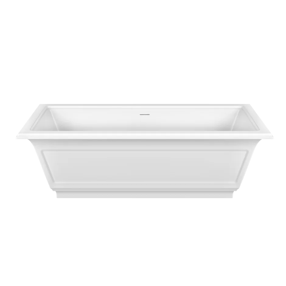 Ванна 46715 521 Gessi Venti20 ХРУСТАЛЬНОЕ РАСТЕНИЕ МАТОВО - БЕЛОГО ЦВЕТА 46715521