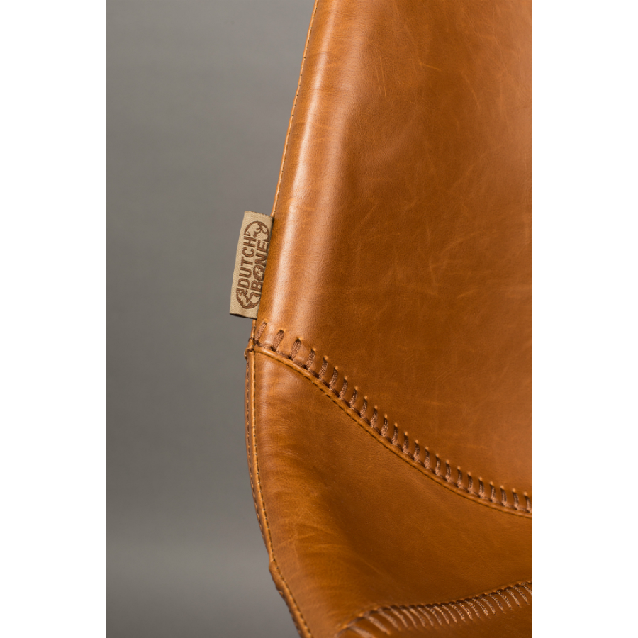 Кресло офисное Franky, коричневое Dutchbone 1300008 - Вид №8