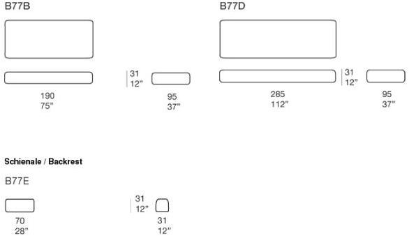 Paola Lenti Съемный тканевый диван Orlando sun-id-1496350 - Вид №3