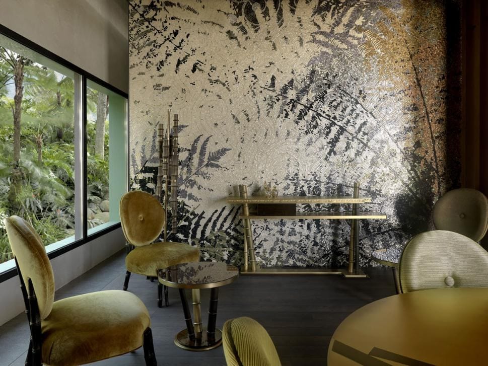 Высокий круглый журнальный столик Sicis Siam ARCH-00069035 - Вид №1