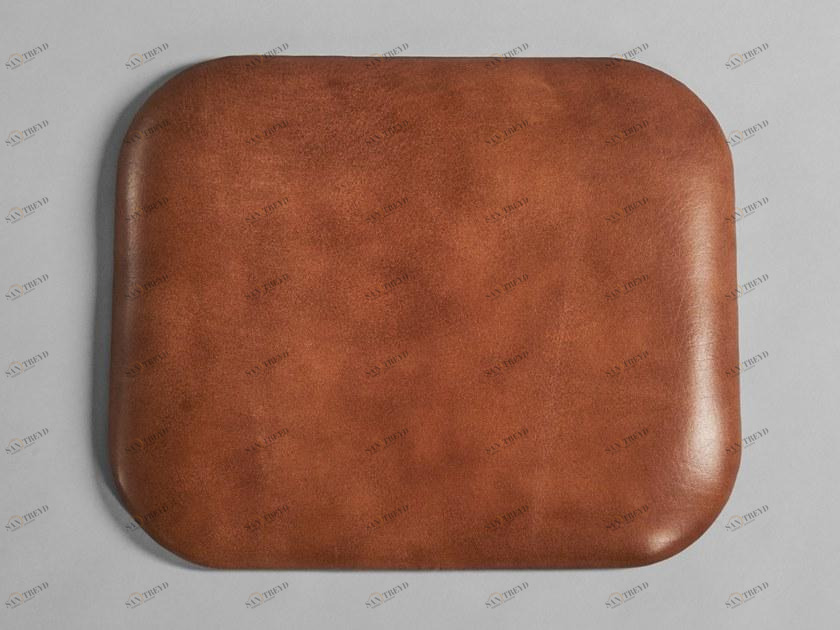 101 Copenhagen Однотонная квадратная подушка из кожи Sculpt 111154