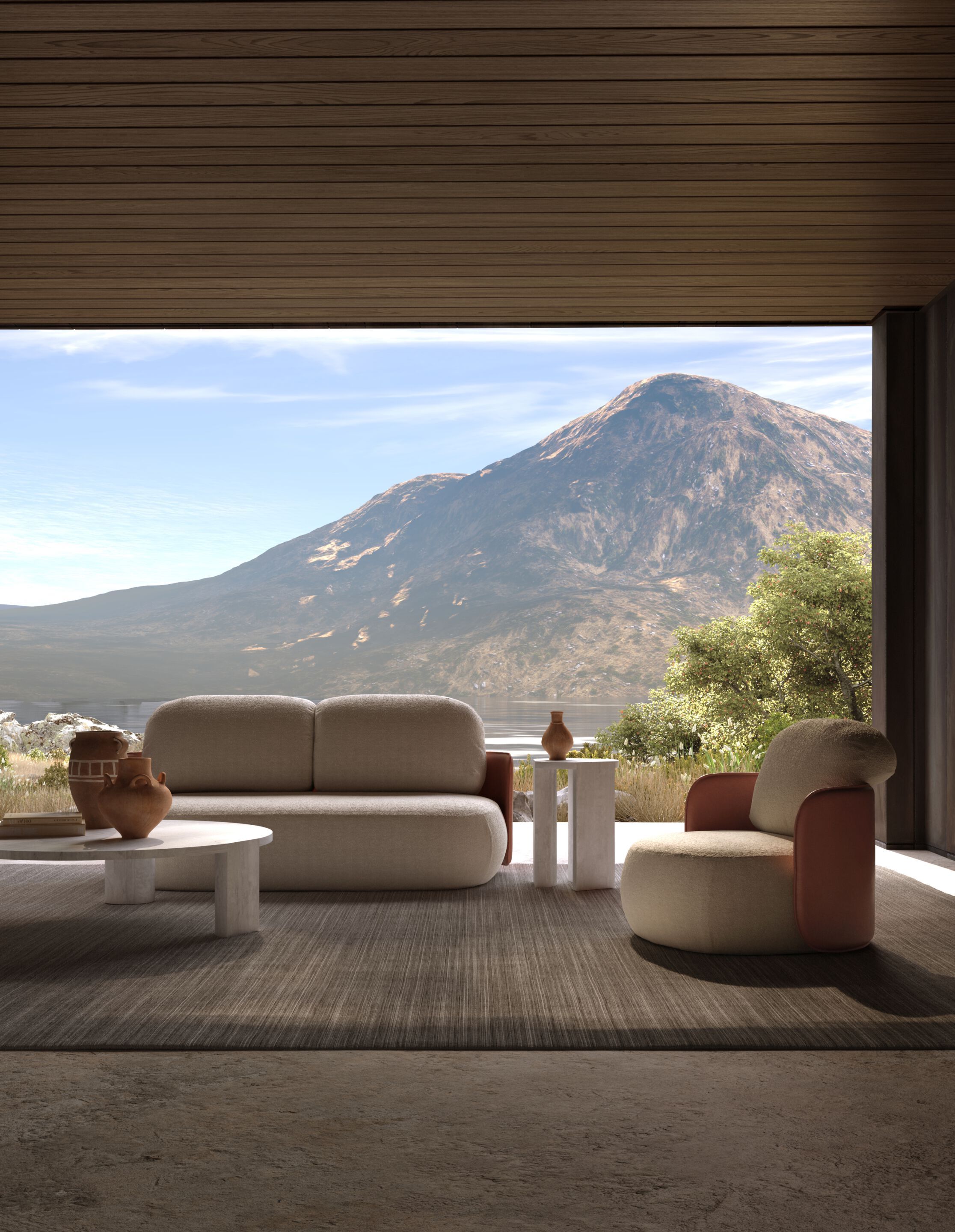 Журнальный столик из натурального камня Exteta Serele ARCH-00040891 - Вид №8