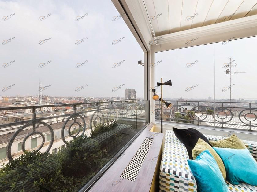 GM MORANDO Выдвижное выдвижное алюминиевое окно гильотины Bellavista system plus sun-id-1452208