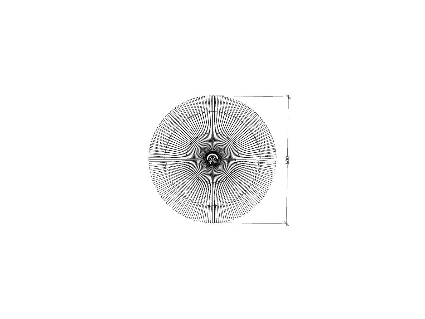 Латунный подвесной светильник RADAR INTERIOR Lafayette ARCH-00127342 - Вид №10